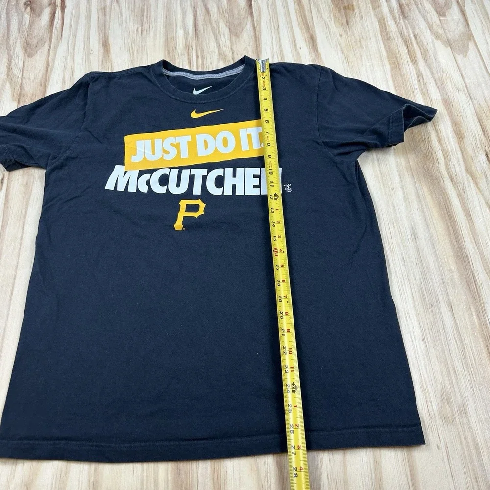Nike Pittsburgh Pirates McCutchen Just Do It T-Shirt Men's Large Black MLB Tee